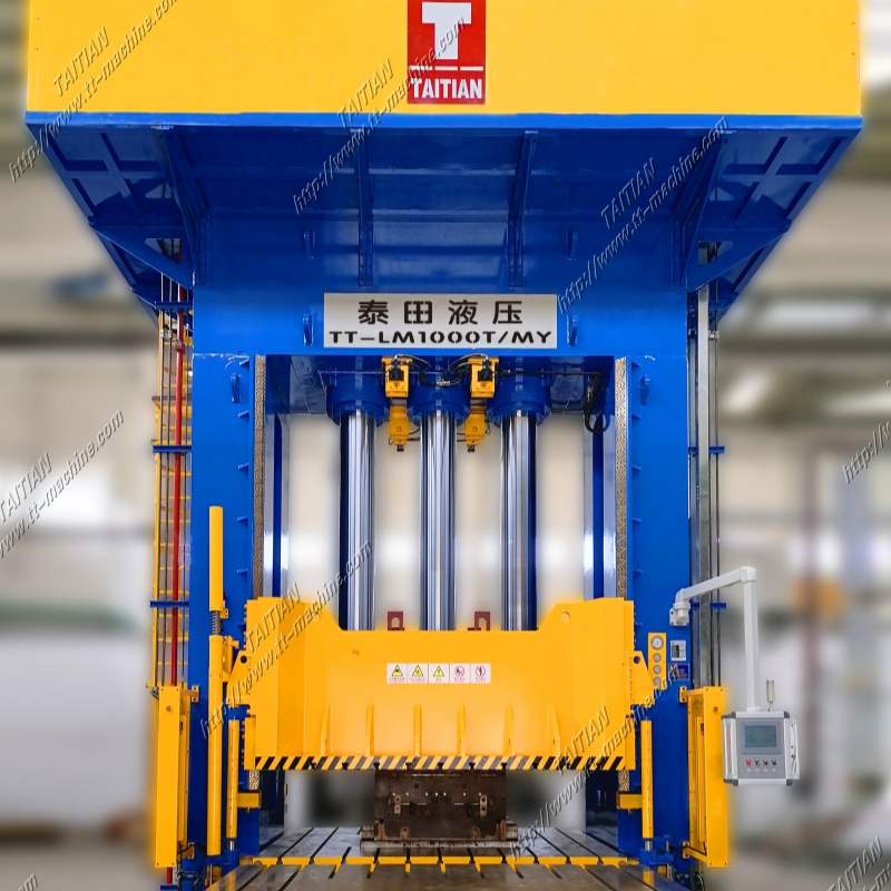 1000TONS Composites Hydraulic Press az új energia jármű akkumulátorhoz